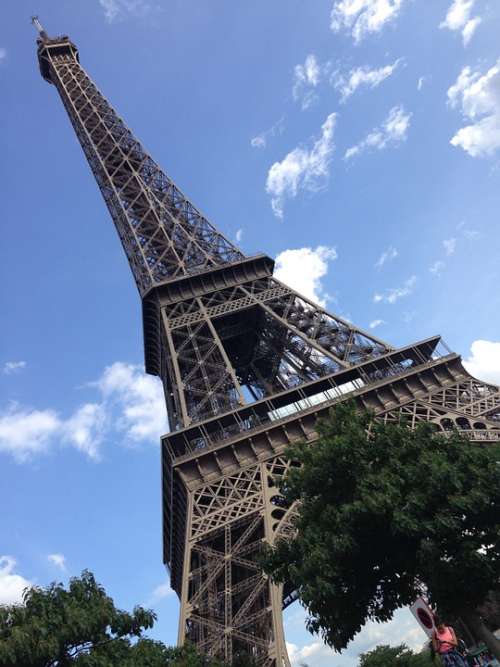 Eiffel Tower Paris Europe Travel Architecture City