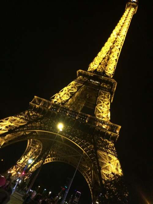 Eiffel Tower Tower Paris France Landmark