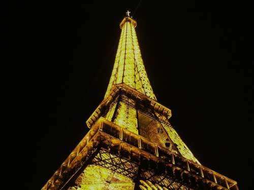 Eiffel Tower Paris France Landmark Destination