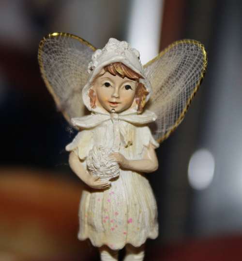 Elf Miniature Close Up Wing Figure Macro Small