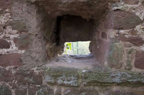 Embrasure Wall Castle Wall Shooting Shaft Opening