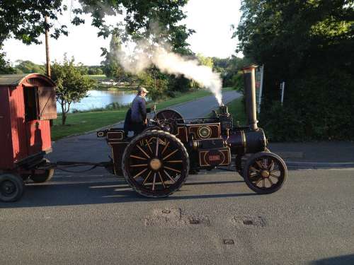 England Steam Engine Steam History Tractor