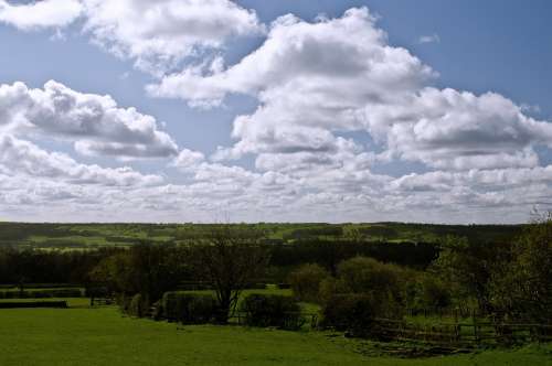 England North Yorkshire Landscape Season Spring