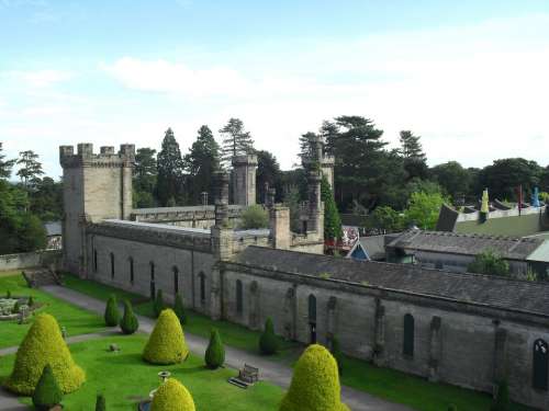 England Castle Buildings Architecture Sky Clouds