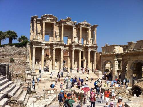 Ephesus Ancient Times Turkey Historically History