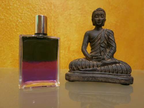 Essence Bottle Color Cosmetics Aura Soma Buddha