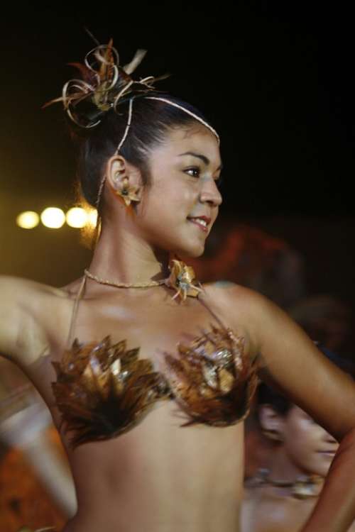 Ethnic Dancing Women Costume Typical