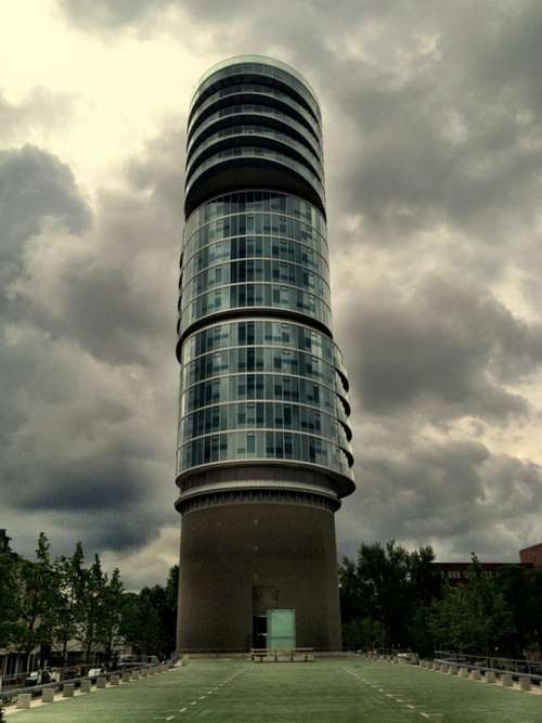 Exzenterhaus Skyscraper Architecture Towers Sky