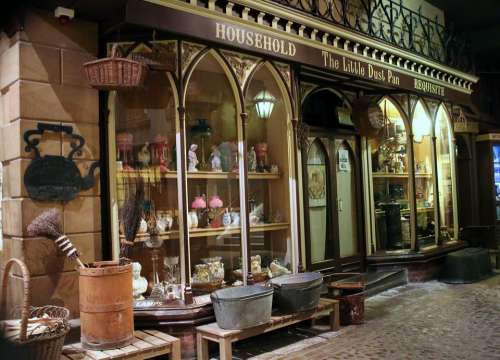 Facade Shop Victorian Retail Selling Sales Goods