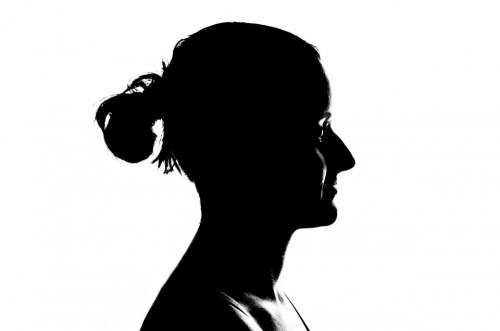 Face Head Women Profile Isolated Human Model