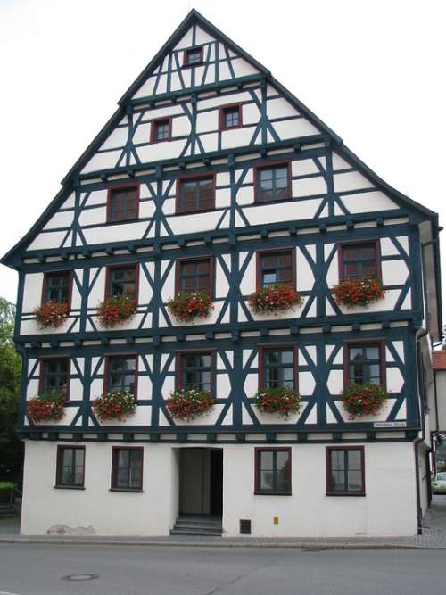 Fachwerkhaus Historically Truss Building Old