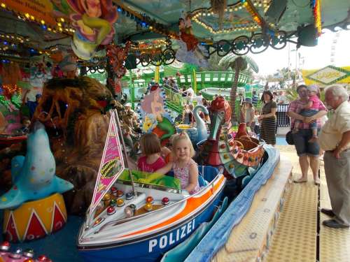 Fair Carousel Year Market Ride Folk Festival