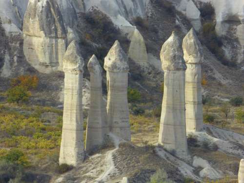 Fairy Chimneys Tufa Rock Formations Cappadocia