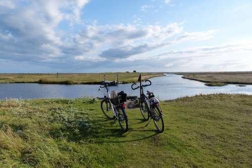 Fannemanns Ferry Bike Laesoe Denmark Island Sea