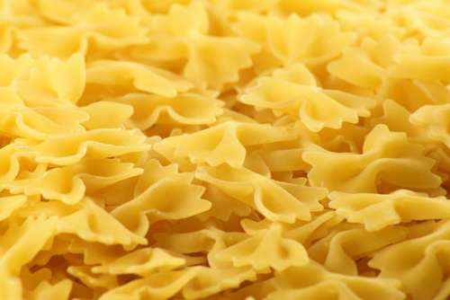 Farfalle Noodles Pasta Food Italian Cuisine Meal