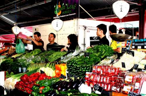 Farmers Local Market Vegetables Vegetable Market