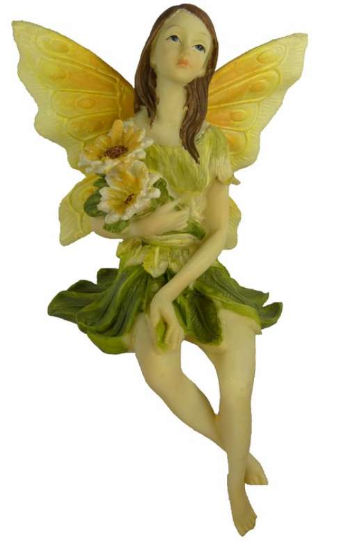 Fee Elf Flowers Figure Fantasy Creatures