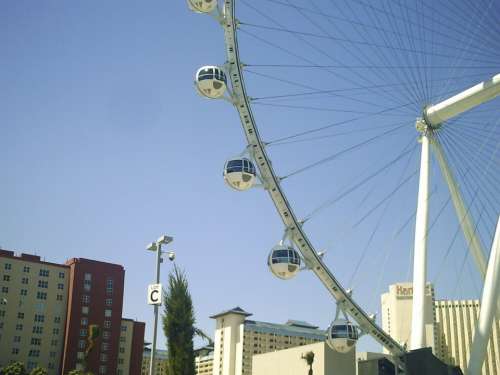 Ferris Wheel Big Wheel Linq Las Vegas Nevada City