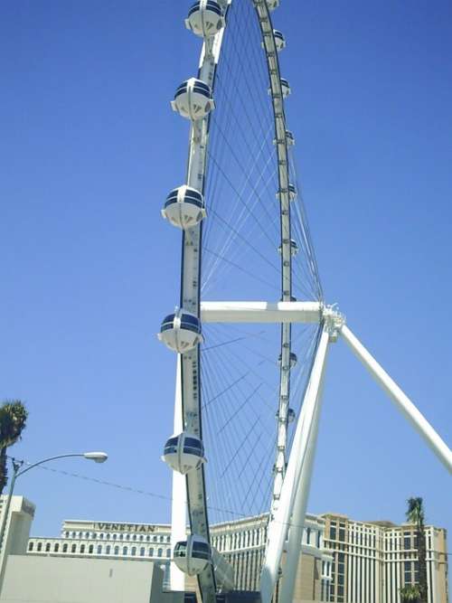 Ferris Wheel Big Wheel Linq Las Vegas Nevada City