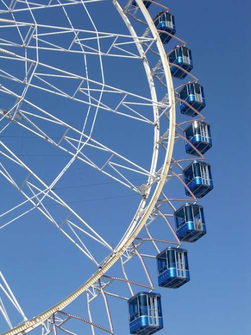 Ferris Wheel Fairground Oktoberfest Folk Festival