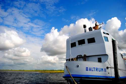 Ferry North Sea Regular Services Ship Sea