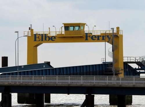 Ferry Terminal Shipping Ferry Transport Cross