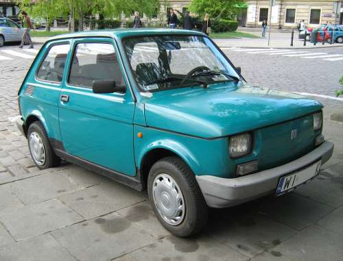 Fiat 126 Auto City Car Motor Vehicle Fiat Vehicle