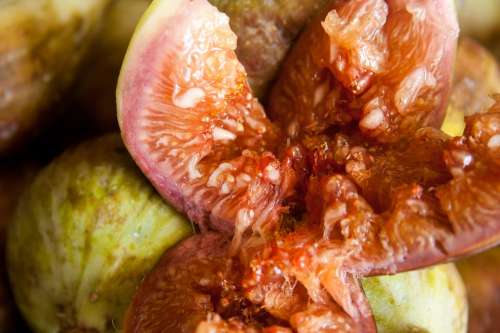 Figs Fruit Food Fresh Sweet Tropical Exotic Diet