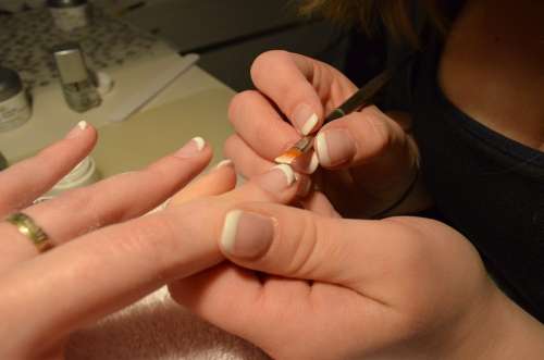 Fingernails Frechnails Nail Design Hands