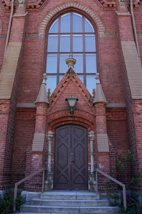 Finnish Mikkeli Cathedral Wicket Church Door