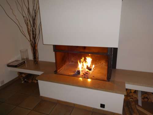 Fire Fireplace Heat Wood Fire