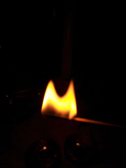 Fire Light Hell Flame Heat Burn Match Brand