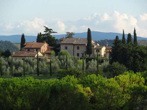 Firenze Evening Volterra Tuscany