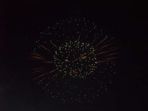 Fireworks Rocket Sky Night Dark Festival