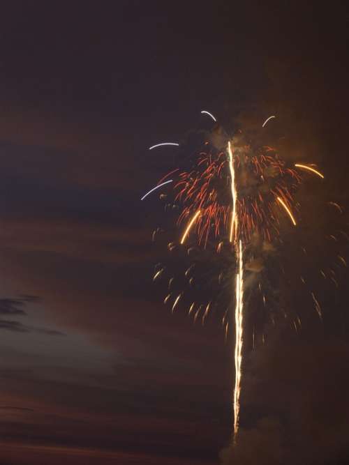 Fireworks Beautiful New Year