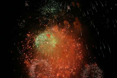 Fireworks Night New Year'S Eve Party Celebration