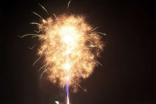 Fireworks Object Holiday New Year' Eve Celebration