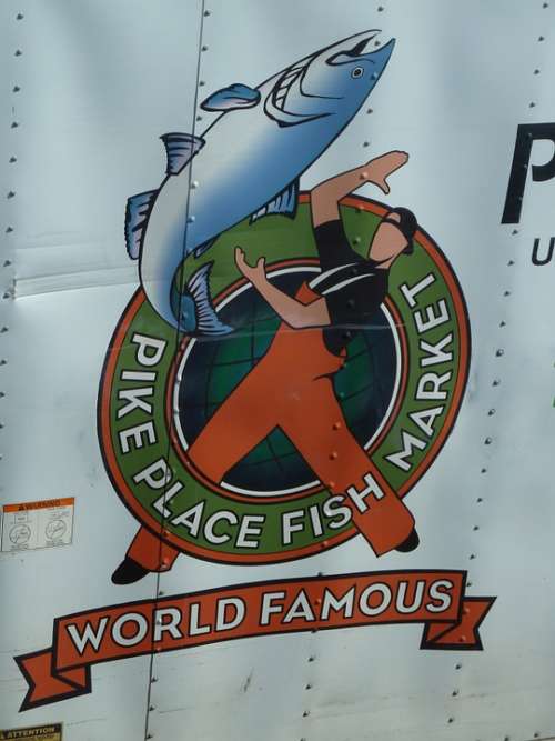 Fish Logo Fish Market Vessel Wall Market Sea