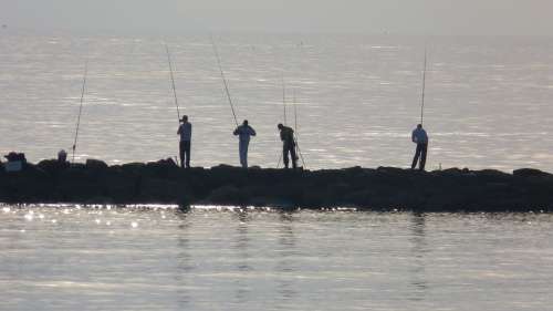 Fishermen Sea Fishing