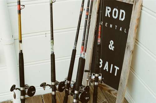 Fishing Rods Rods Fishing Hobby Leisure Fisherman