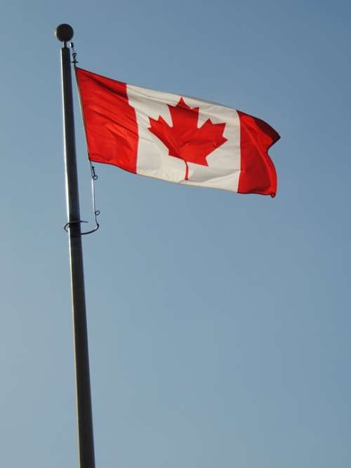 Flag Canada Country National International Nation
