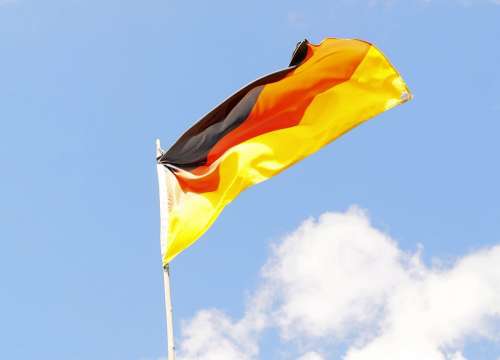 Flag Flagpole Sky Germany Wm2004 Brazil