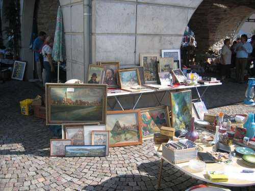 Flea Market Painting Browse Images Picture Frame