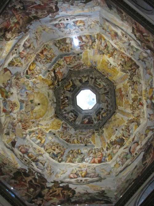 Florence Dome Church Painting Mural