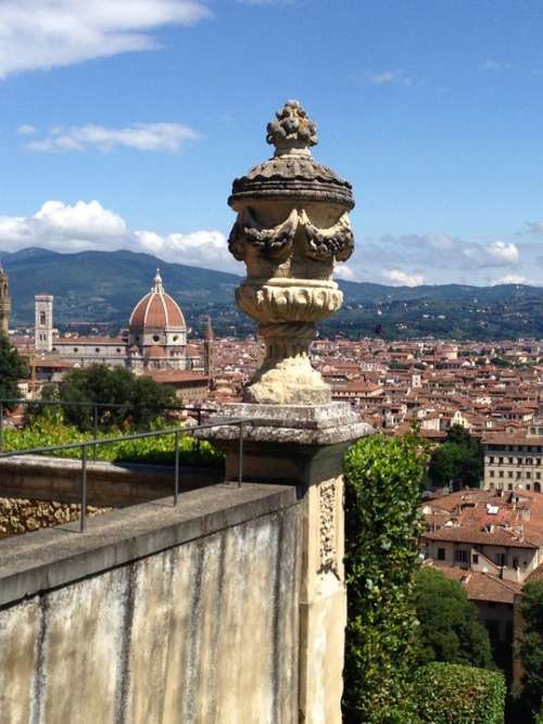 Florence Duomo Monument Tuscany Art Landscape