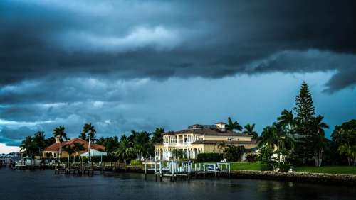 Florida Storm Clouds Nature Weather Sky Storm