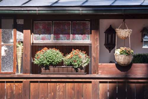 Flower Boxes Balcony Window Sill Balcony Plant