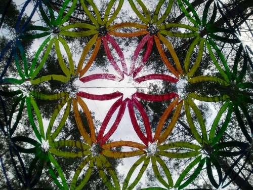 Flower Of Life Sky Art Psychedelic Nature