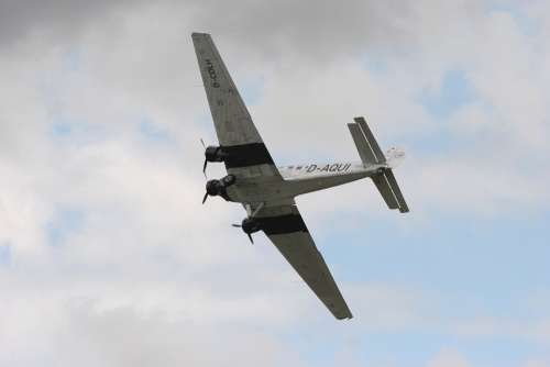 Flugshow Aircraft Junkers Ju52 Duxford England