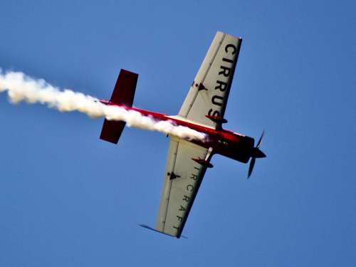 Flying Airplanes Smoke